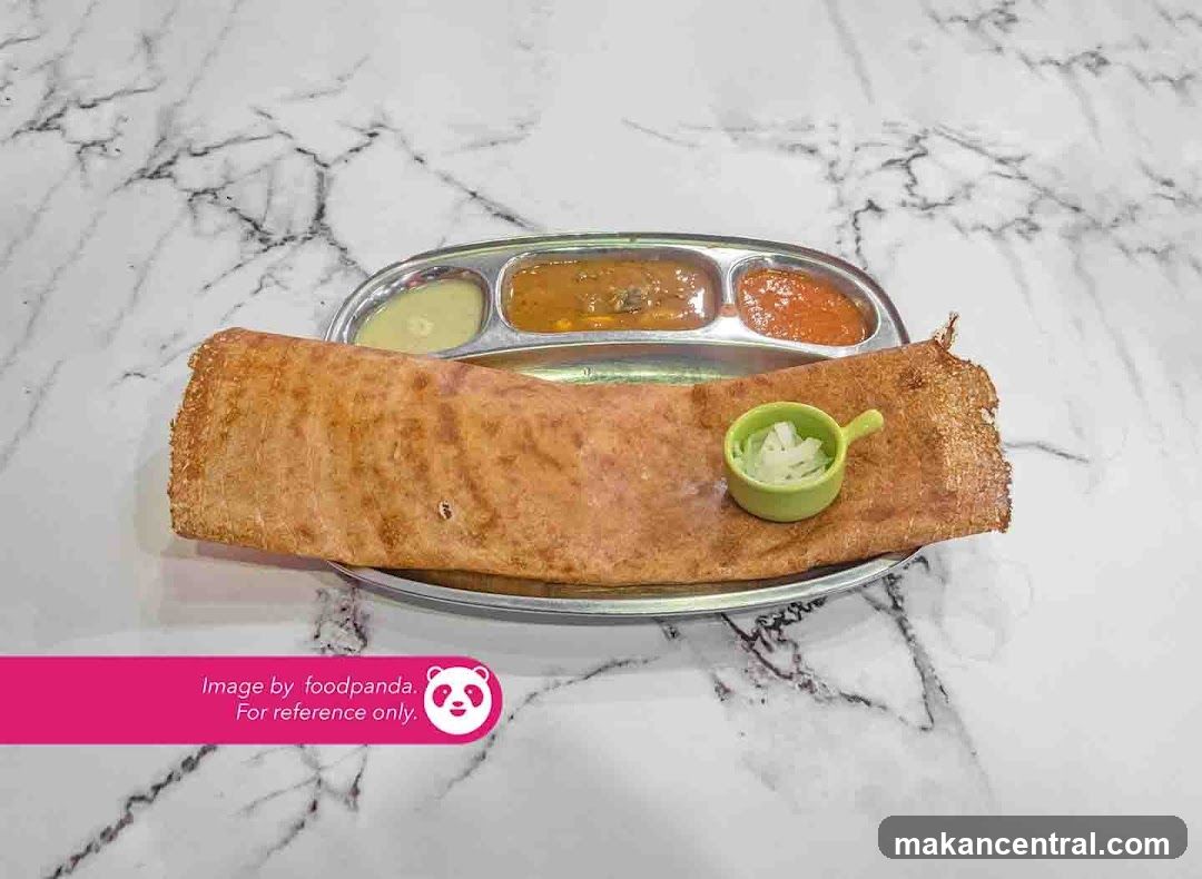 Dosa with Accompaniments