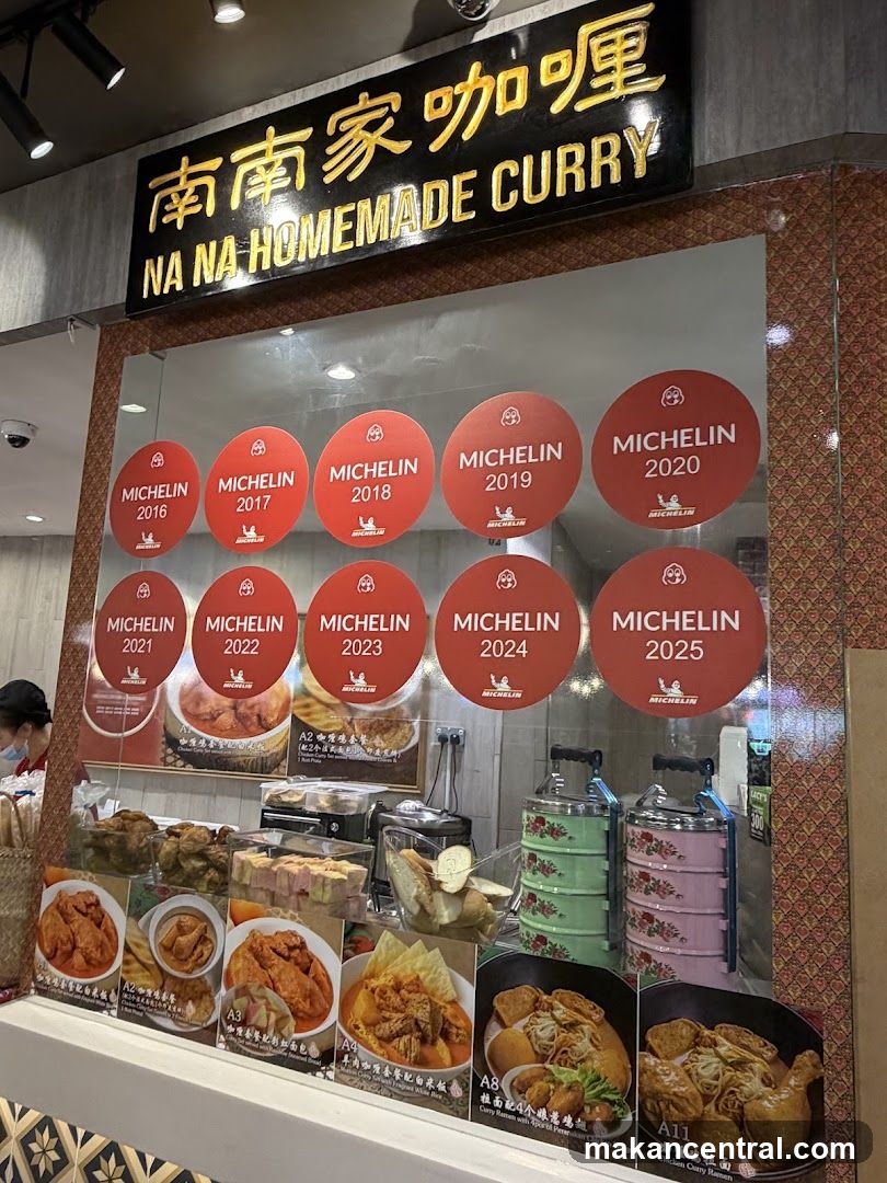 Na Na Homemade Curry Display