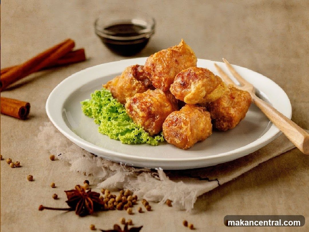 Fried Chicken Bites with Dipping Sauce