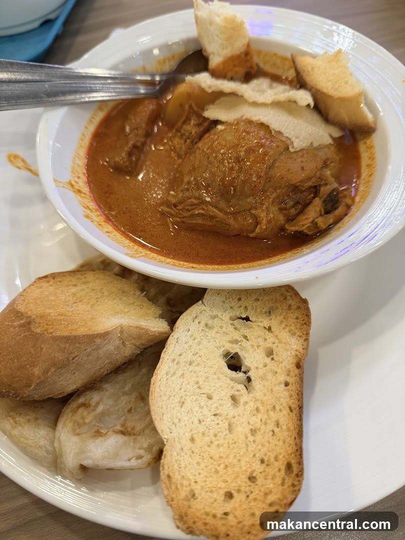 Chicken Curry with Bread