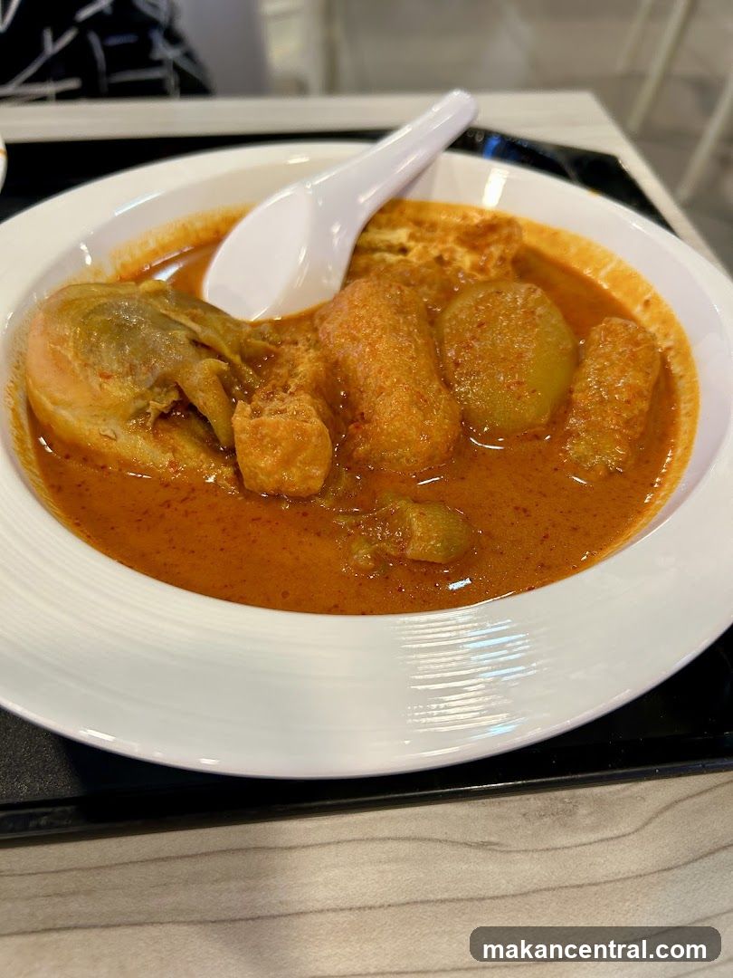 Curry Chicken with Potatoes and Tofu