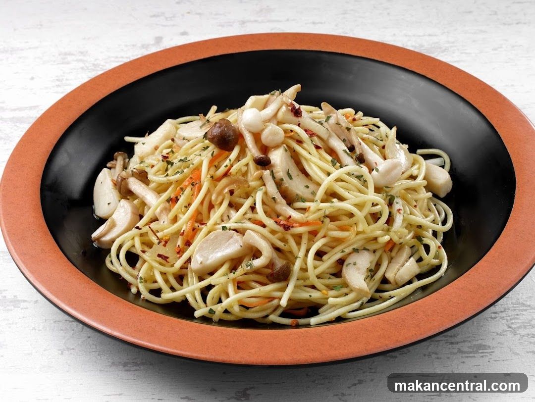Mushroom Spaghetti