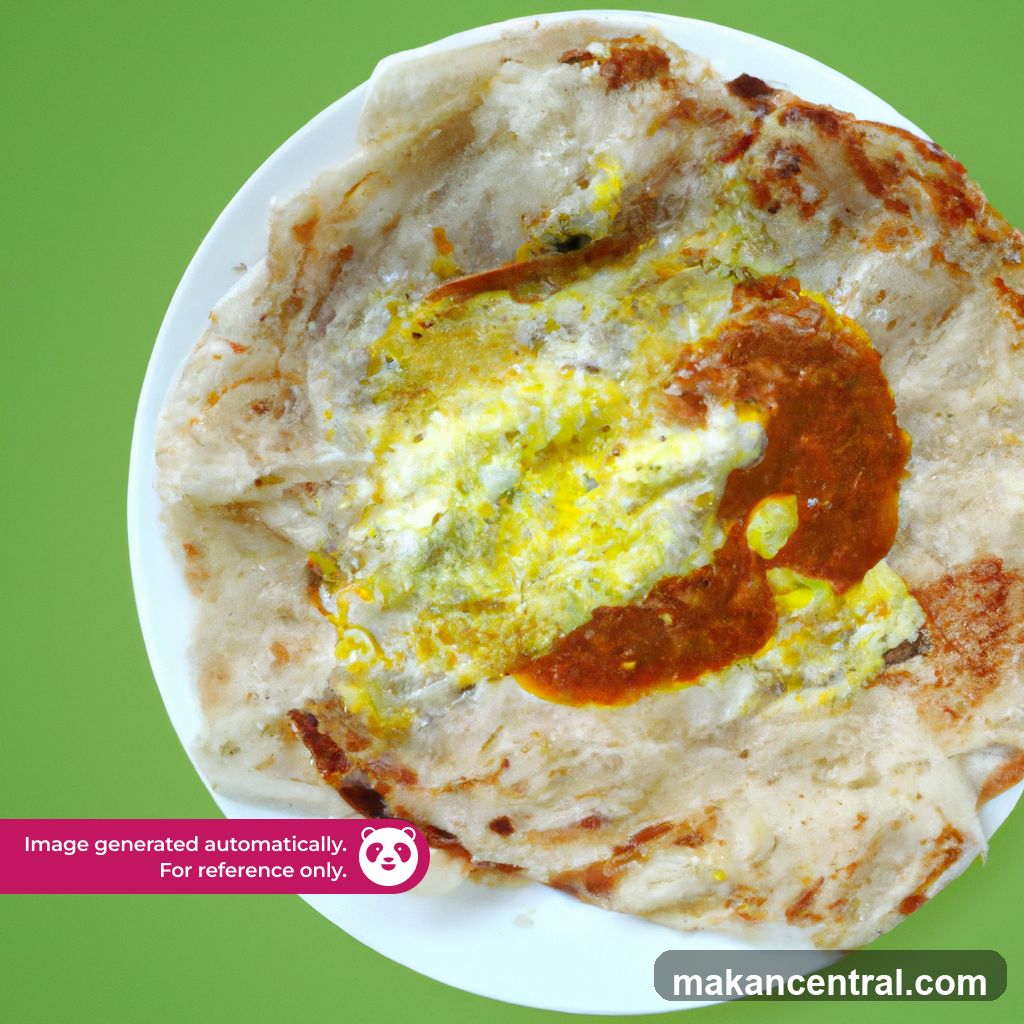 Egg Roti with Curry