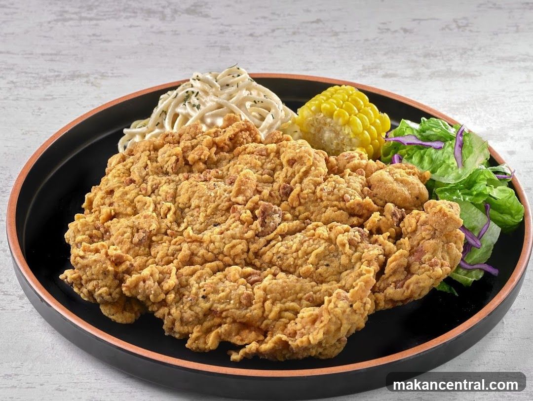 Crispy Fried Chicken Steak