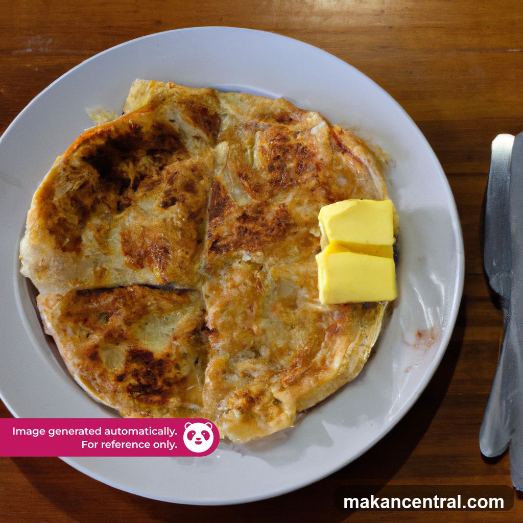 Roti Canai with Butter