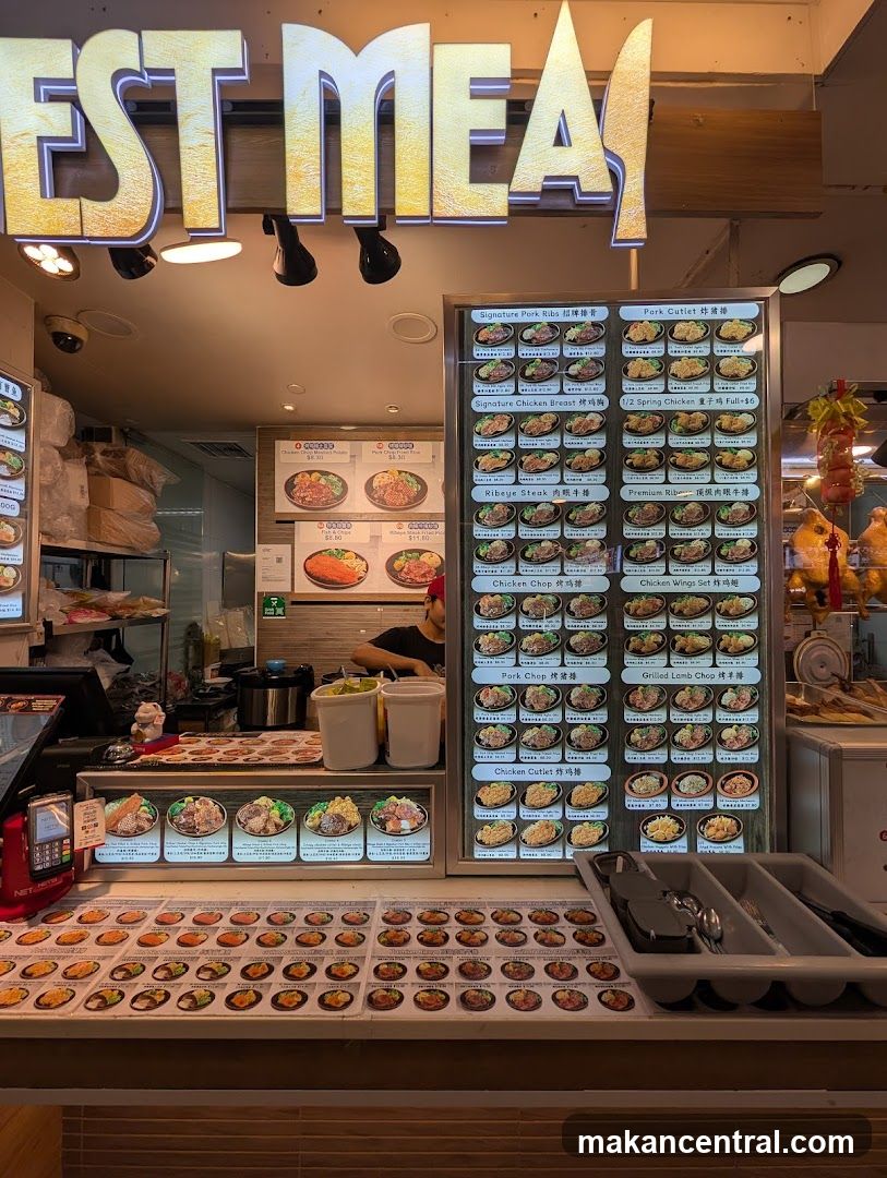 Food Stall Menu