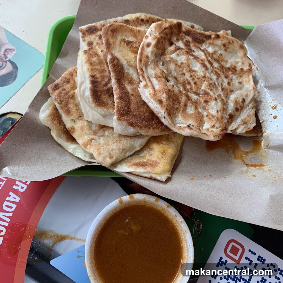 Roti Canai with Curry