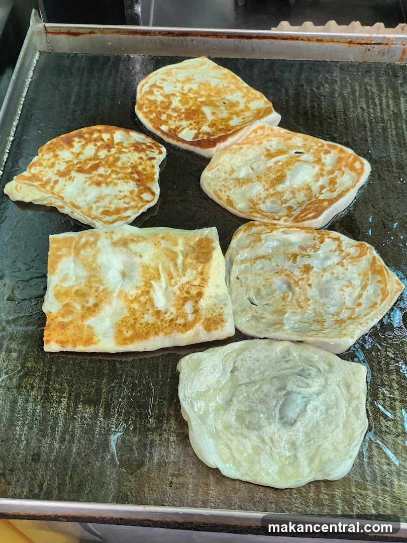 Roti Canai Cooking