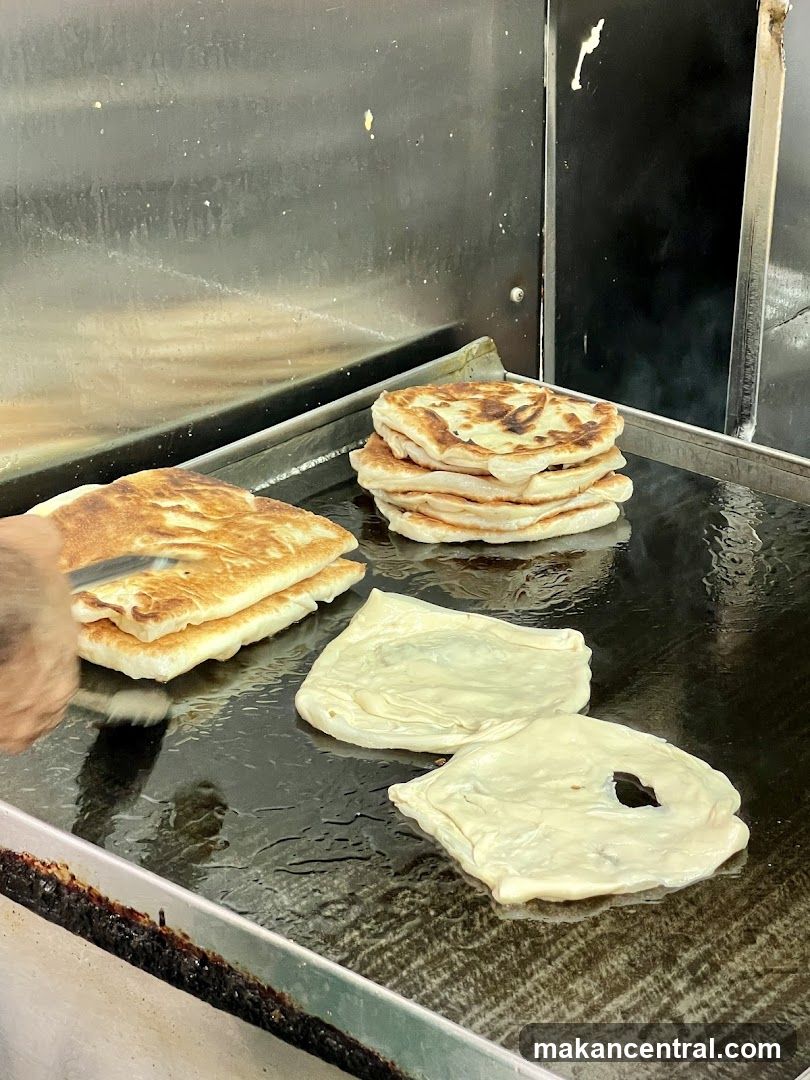 Roti Canai Cooking