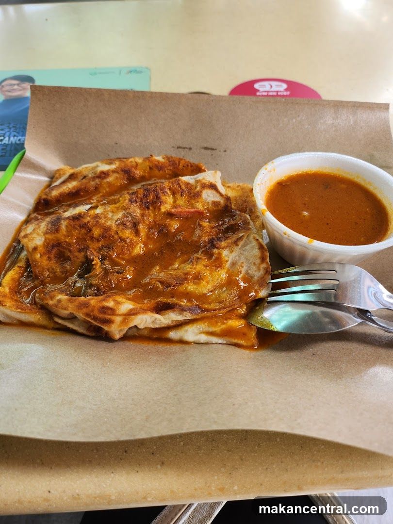Roti Canai with Curry