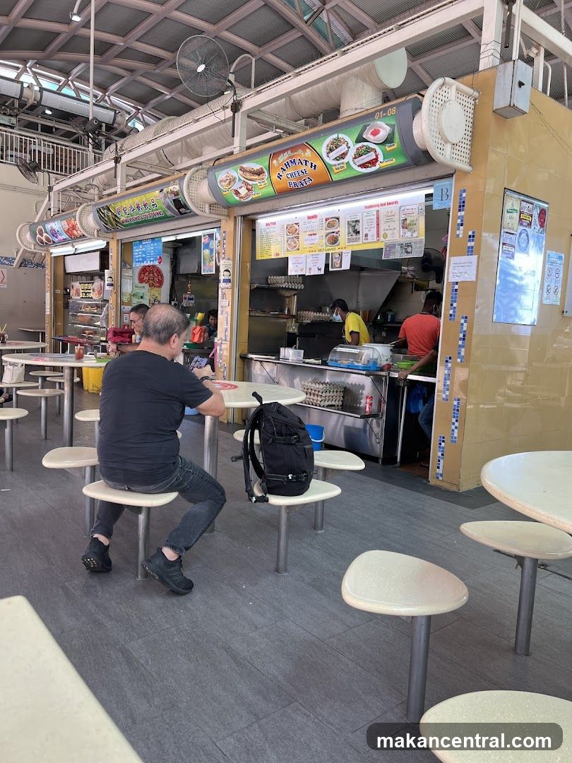 Food Stall with Seating Area