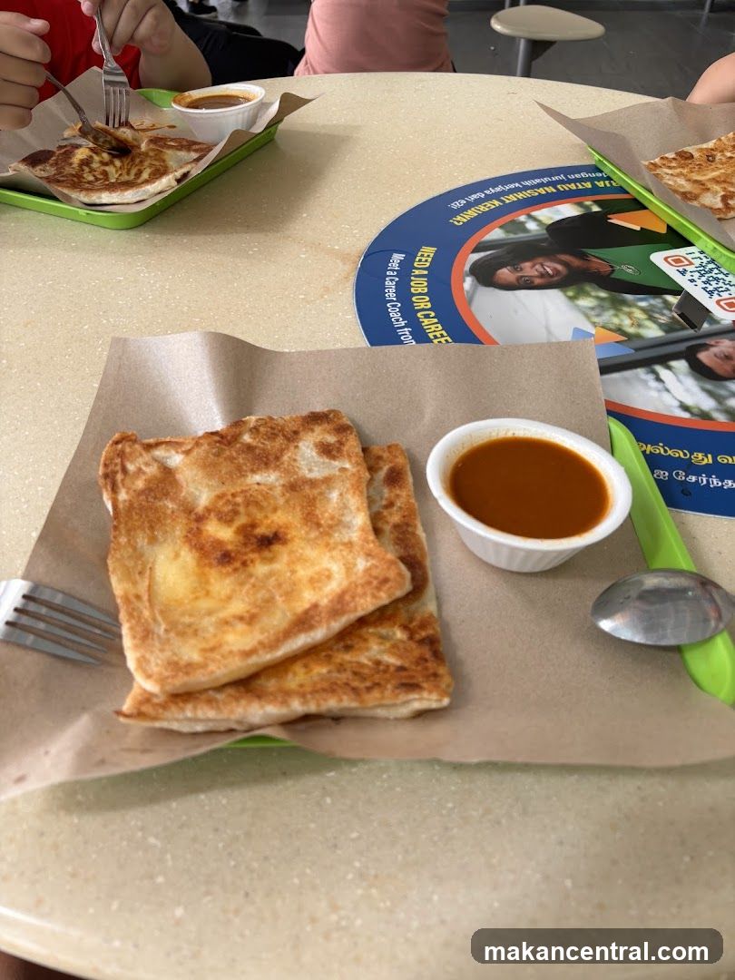 Roti Canai with Curry