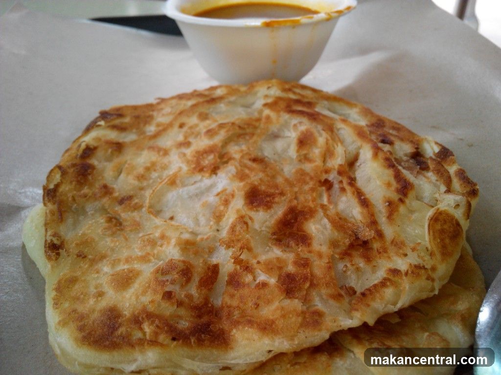 Roti Canai with Curry