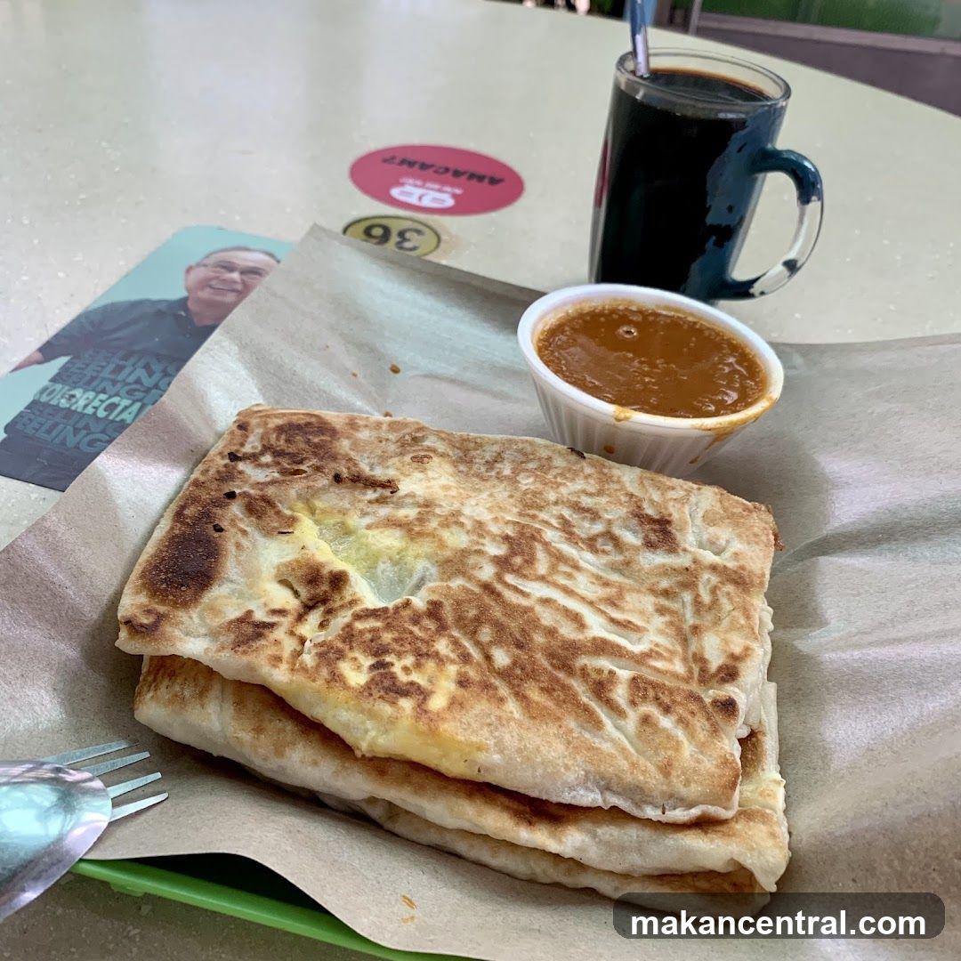 Martabak with Curry and Coffee