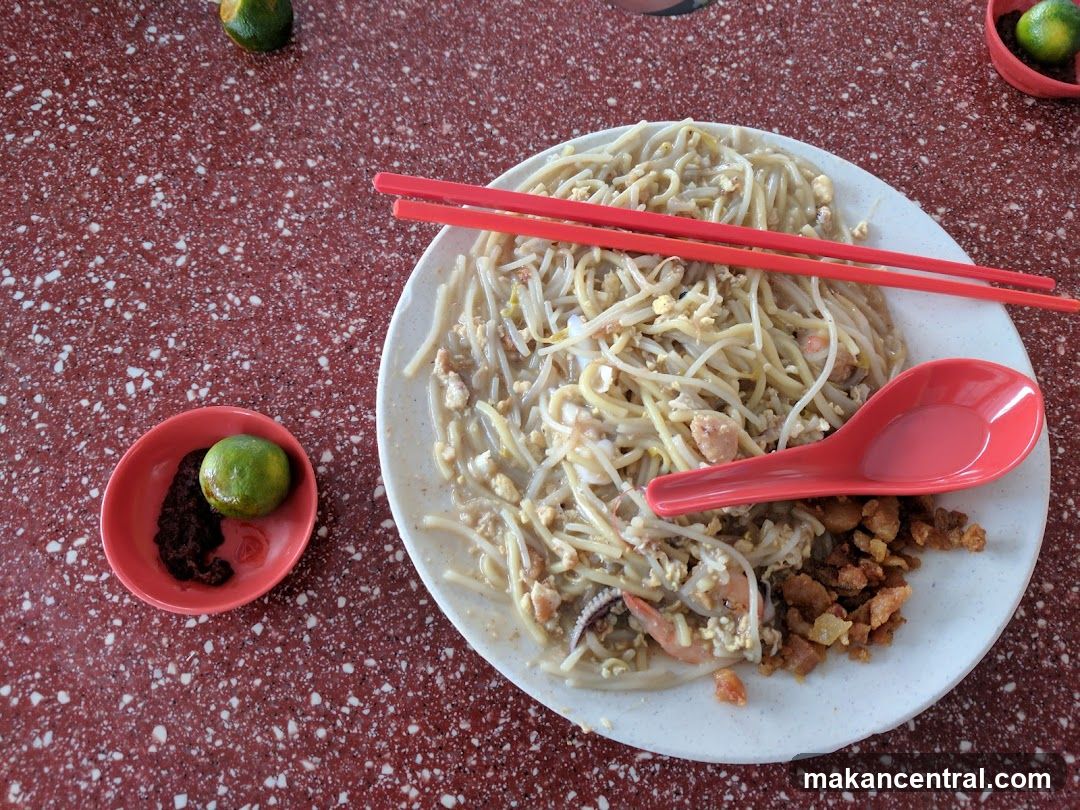 Noodles with Shrimp and Squid