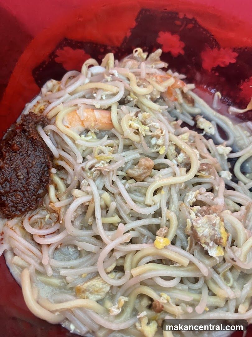 Noodles with Shrimp and Chili Paste