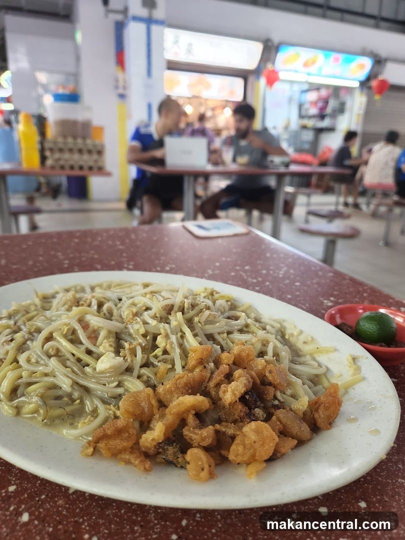 Hokkien Mee with Crispy Pork Belly