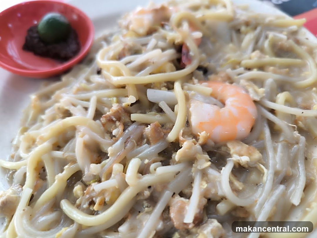 Noodles with Shrimp and Egg