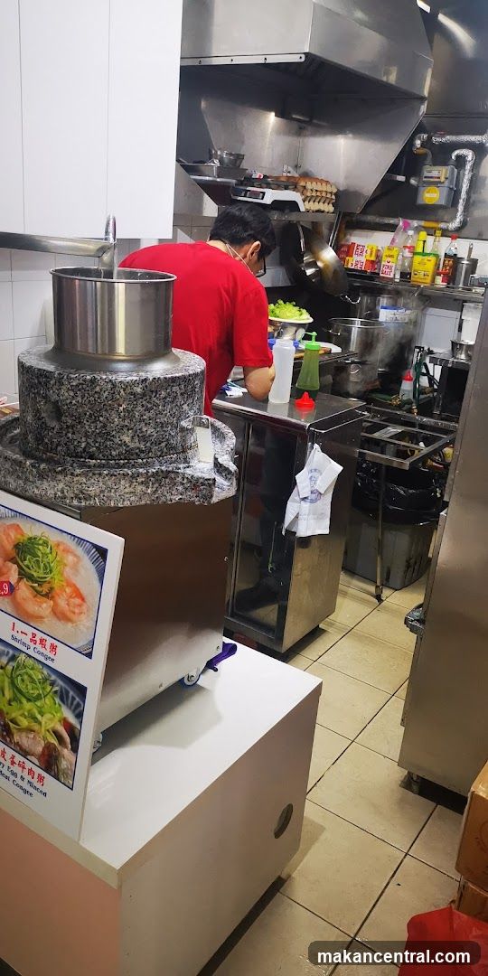 Kitchen Scene with Menu Display
