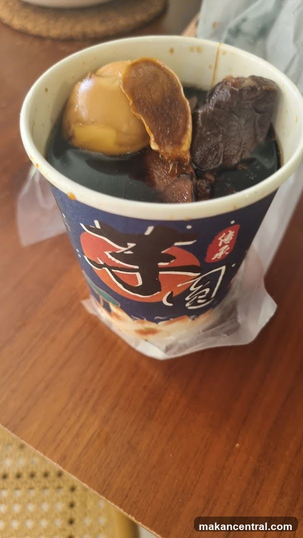 Braised Egg and Meat in Broth