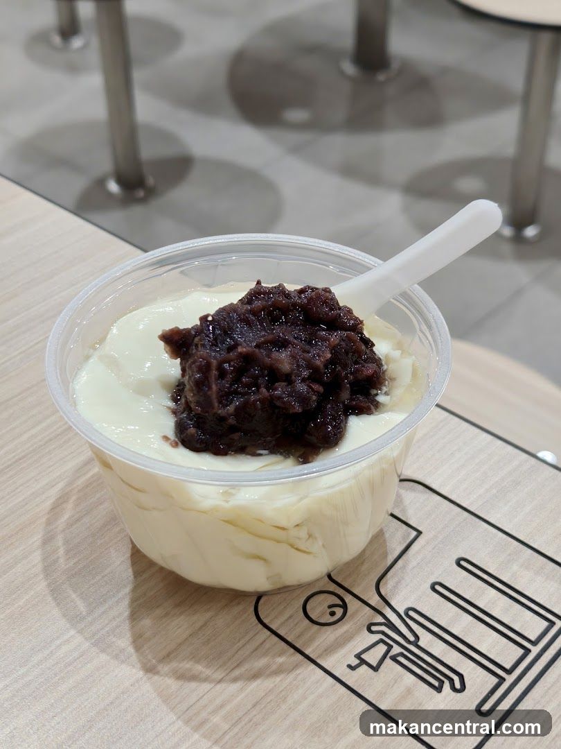 Tofu Pudding with Red Bean