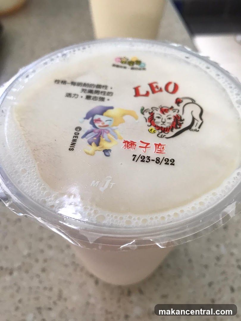 Beverage with Leo Zodiac Theme