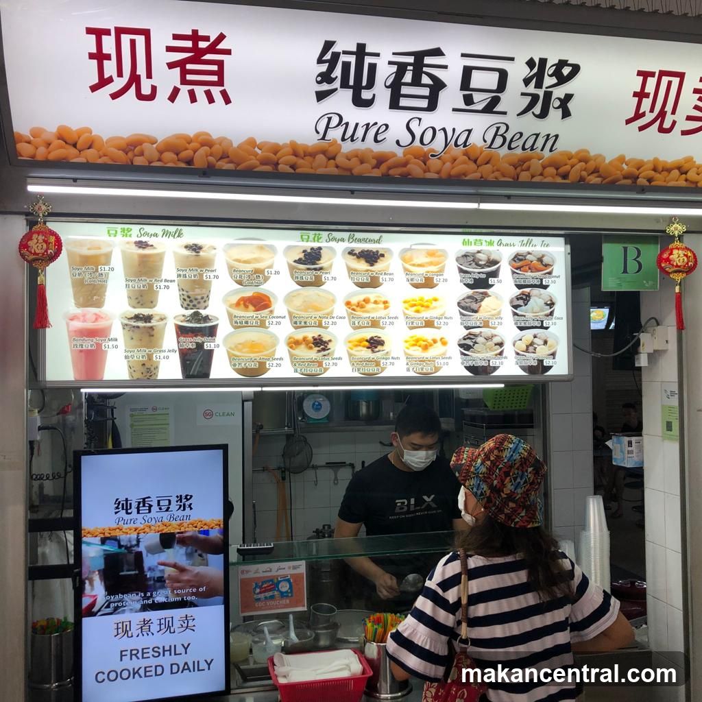 Pure Soya Bean Stall