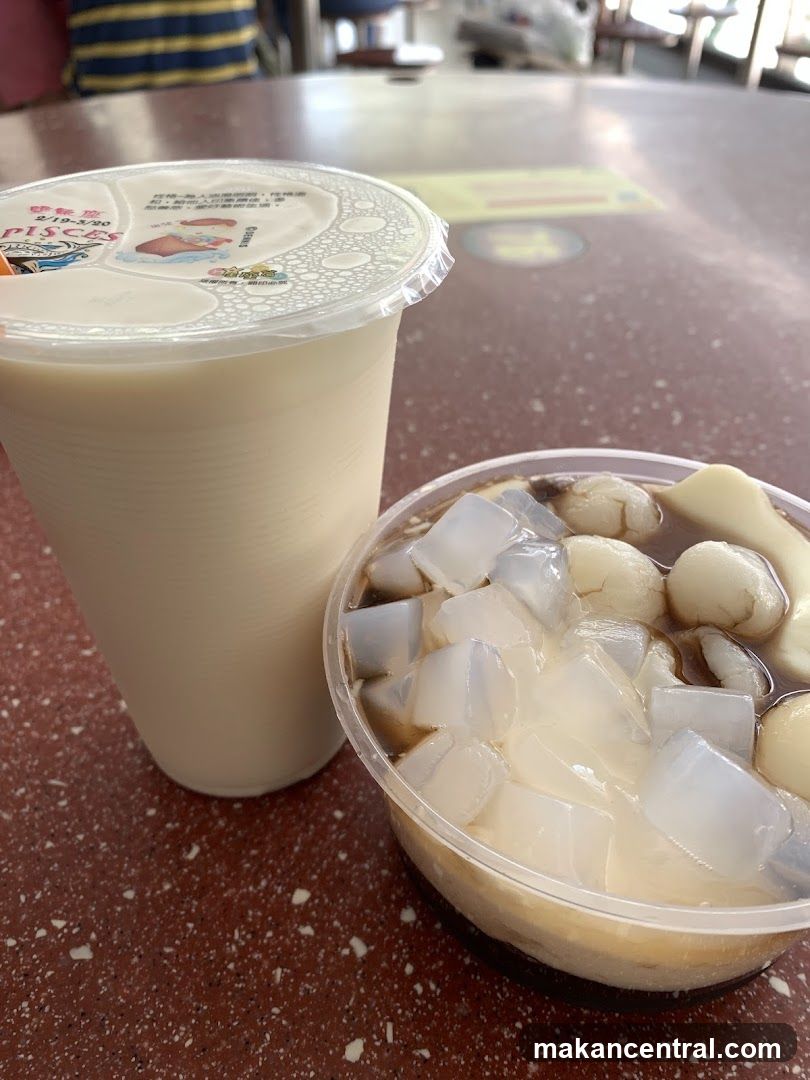 Soy milk and dessert
