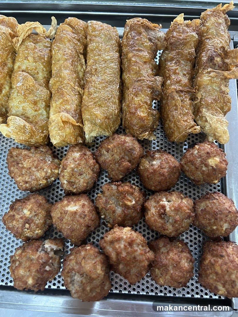 Fried Meatballs and Rolls