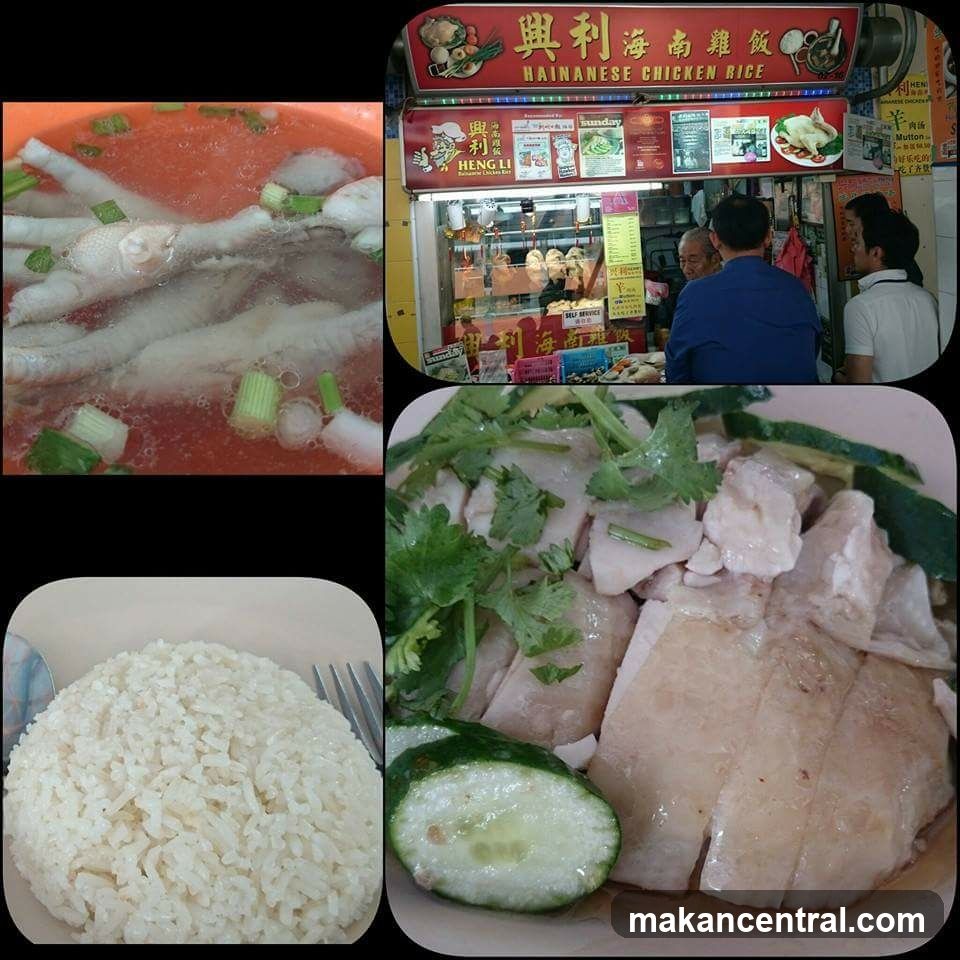 Hainanese Chicken Rice Stall