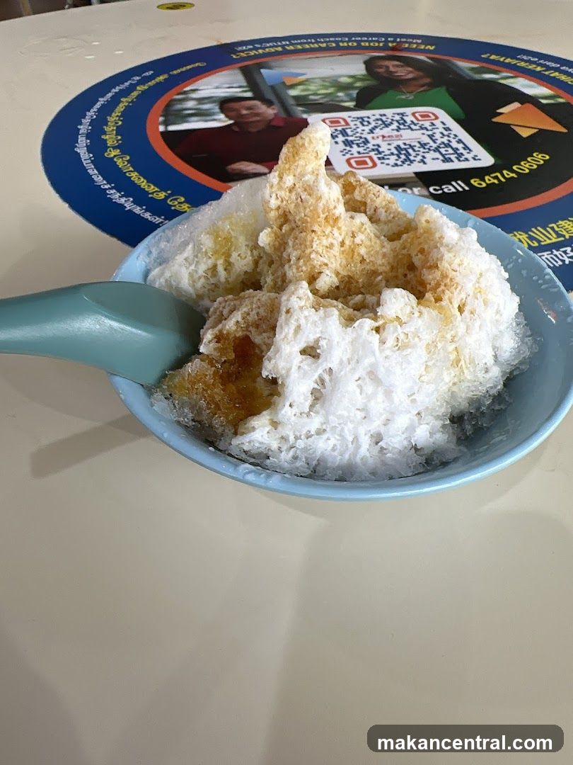 Shaved Ice Dessert