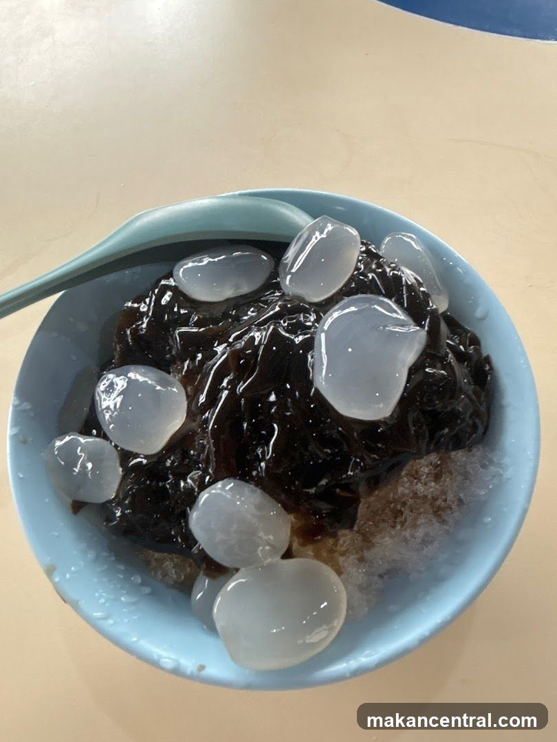 Grass Jelly Dessert