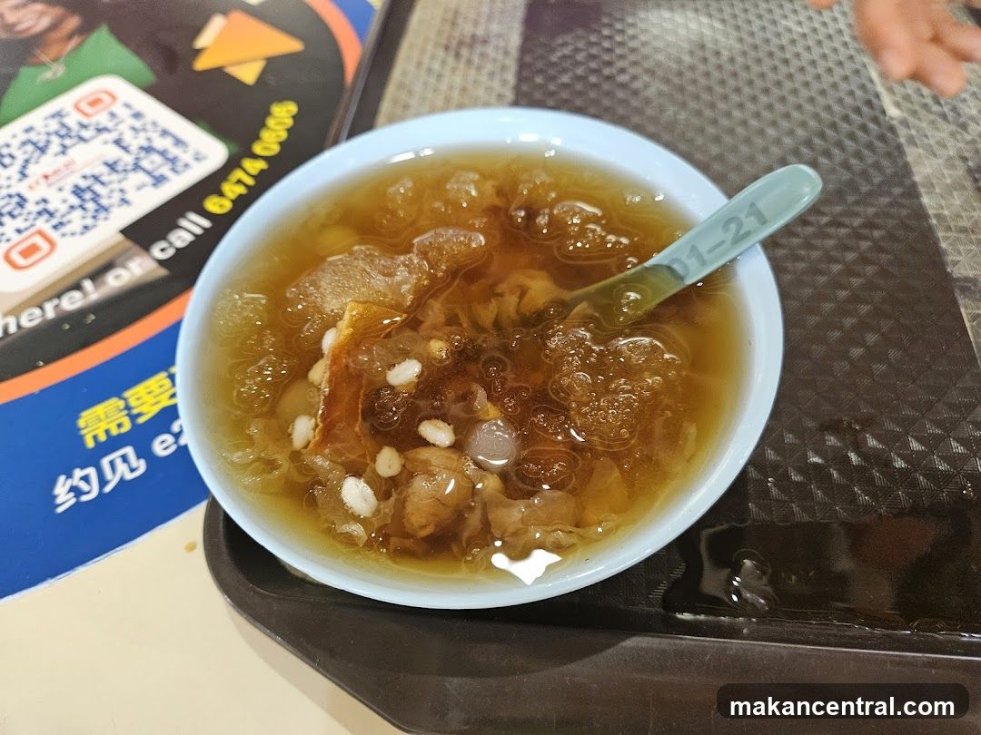 Dessert with Ice and Grains