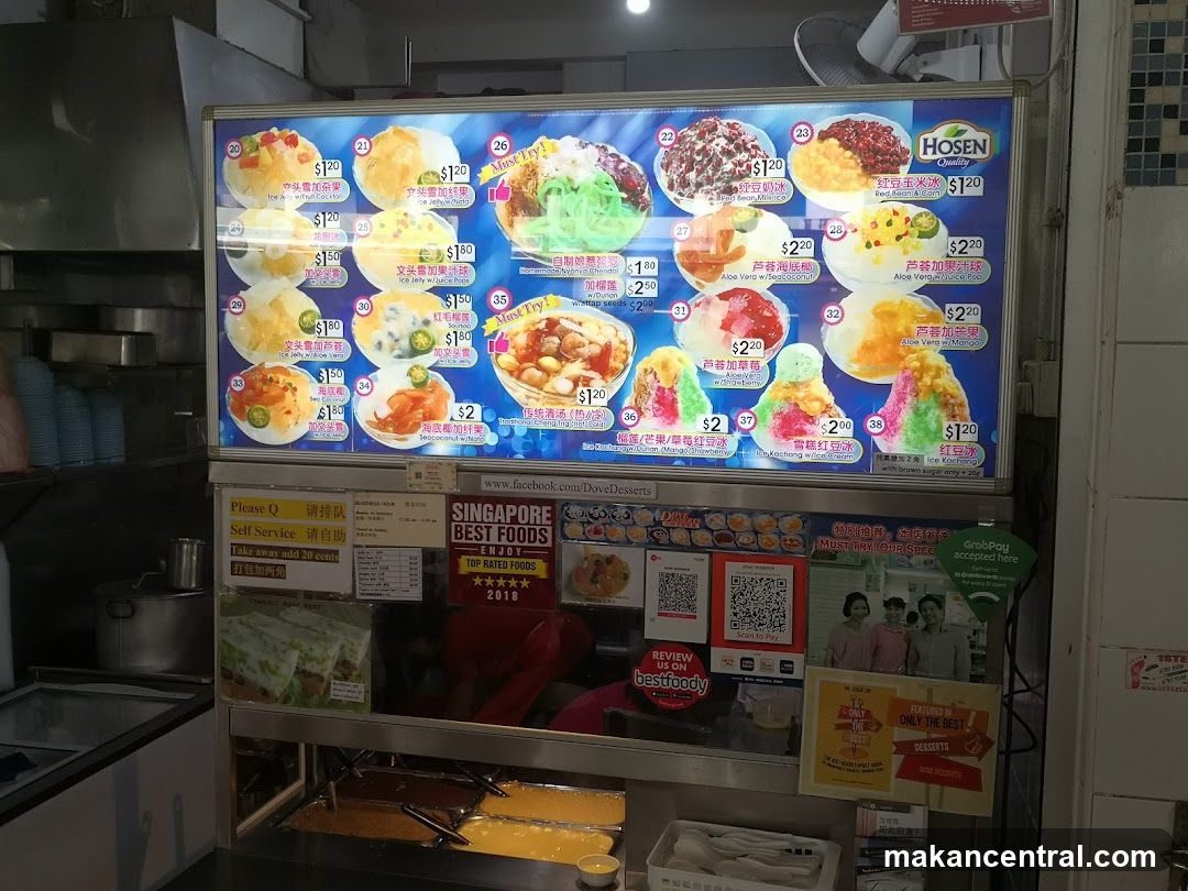 Dessert Menu