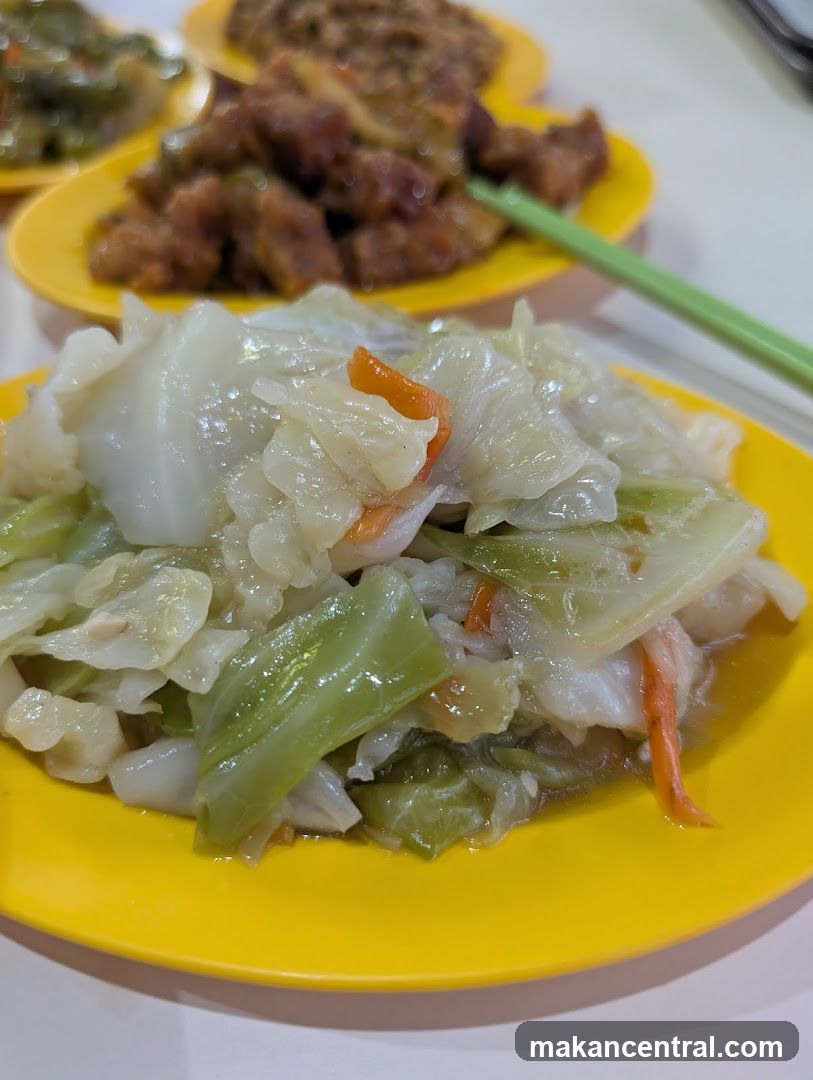 Stir-fried Cabbage with Carrots