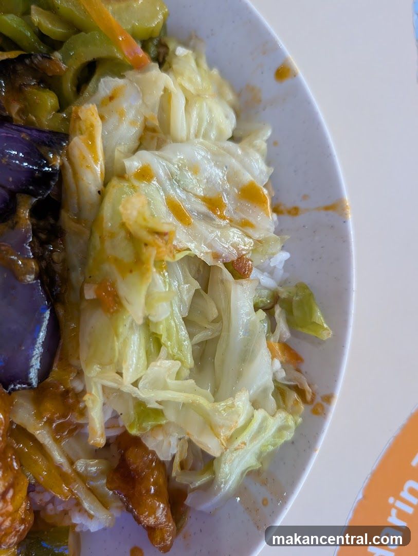 Cabbage and Eggplant with Rice