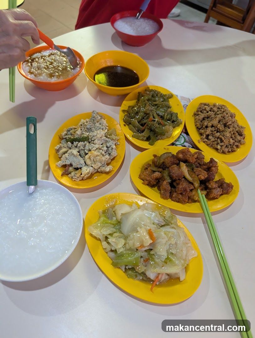 Congee and Side Dishes