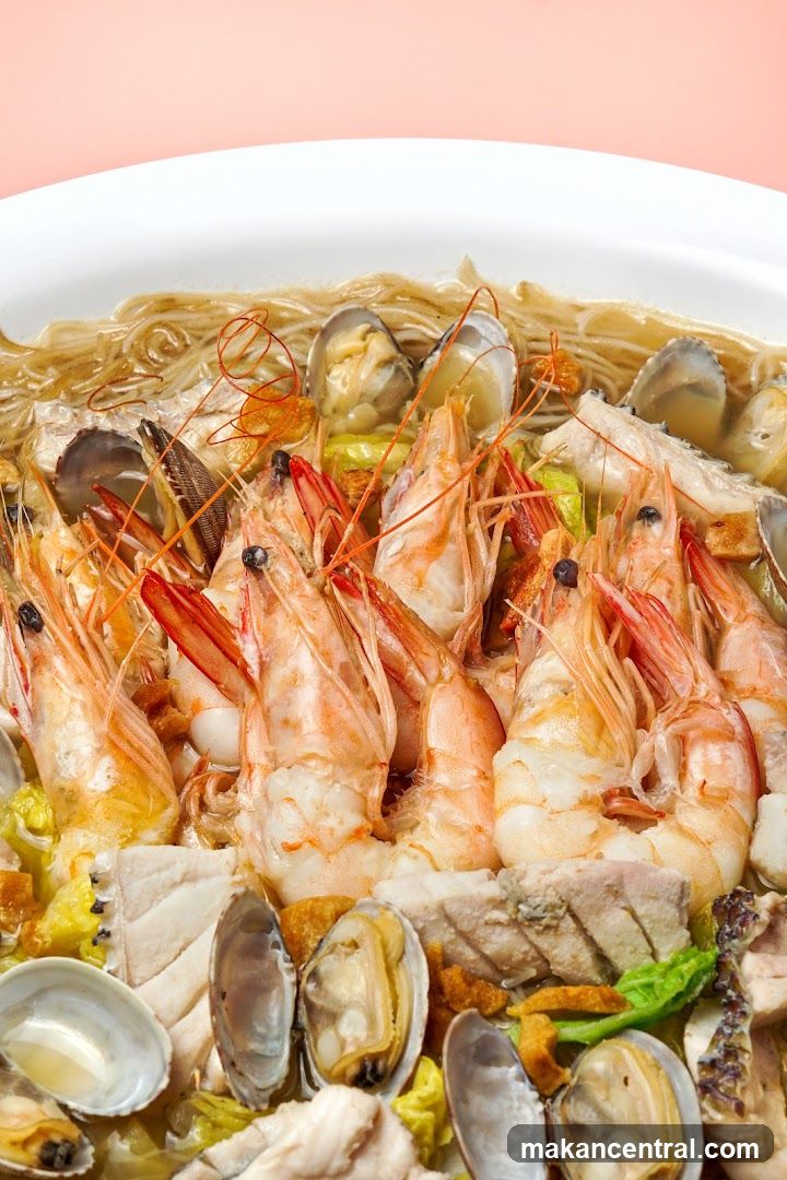 Seafood Noodle Dish