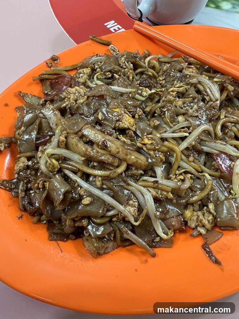 Plate of Char Kway Teow