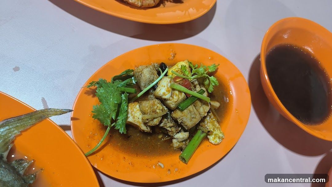 Dishes on Orange Plates