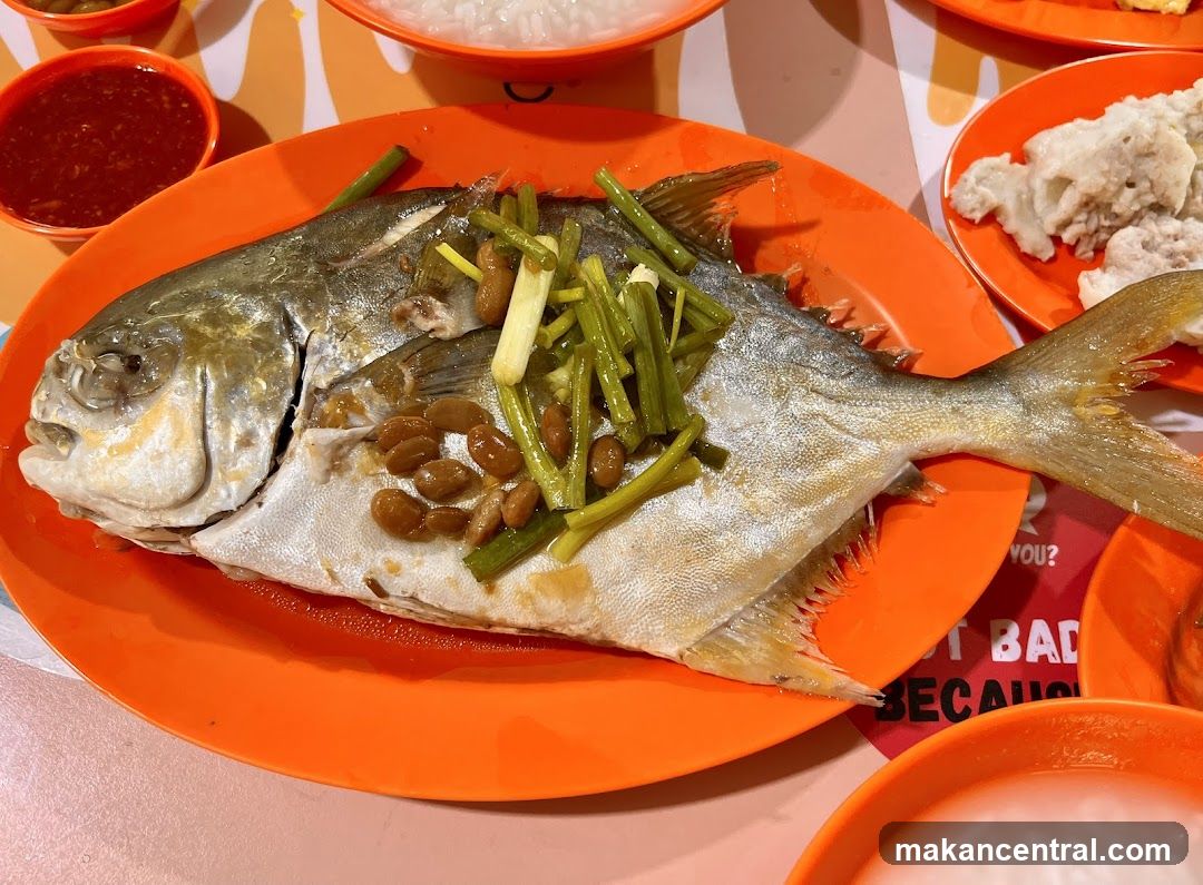Steamed Fish with Soy Sauce and Scallions
