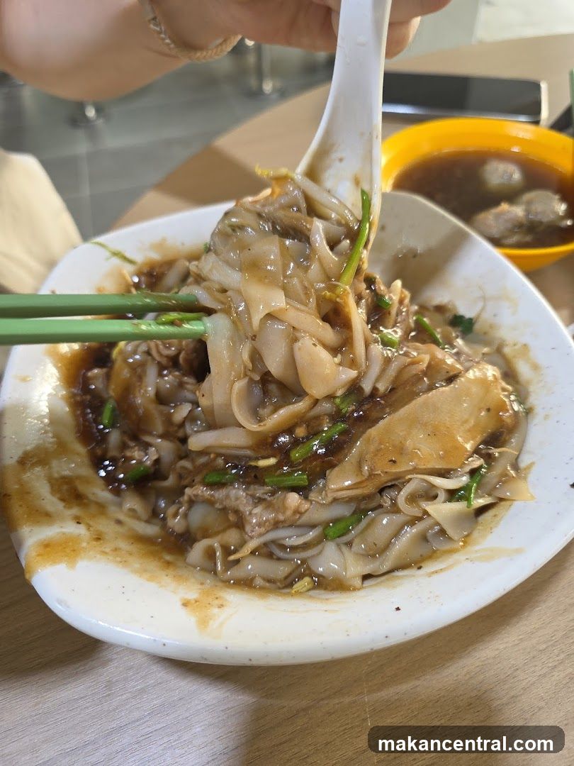 Noodles with Meat and Broth
