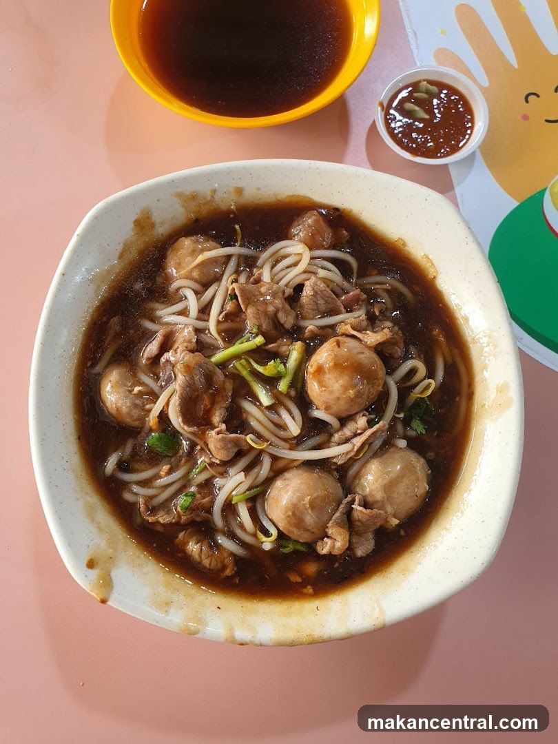 Beef noodle soup