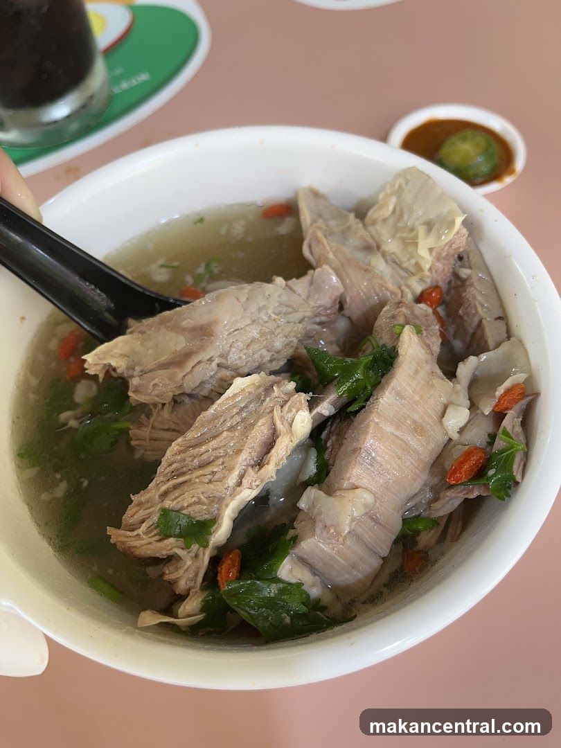 Bowl of Pork Rib Soup
