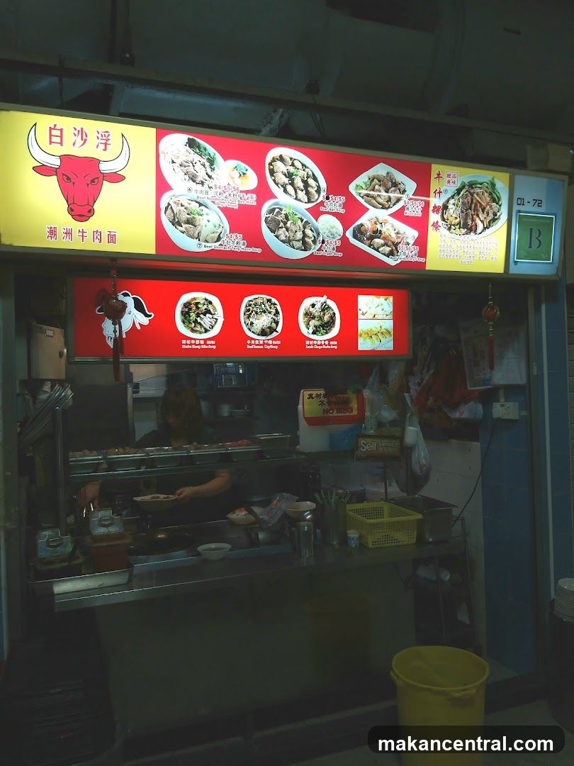 Food Stall Menu