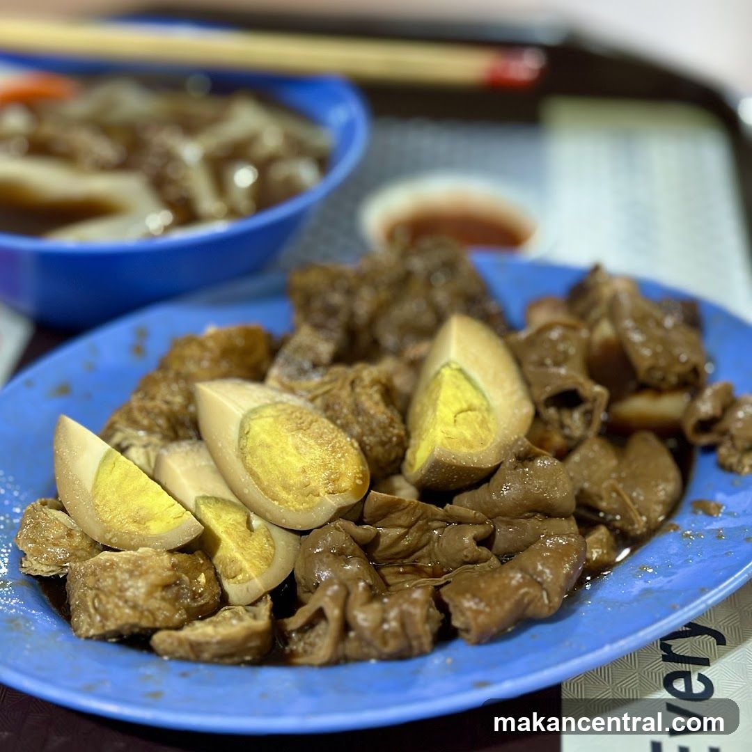 Braised Pork Intestines and Eggs