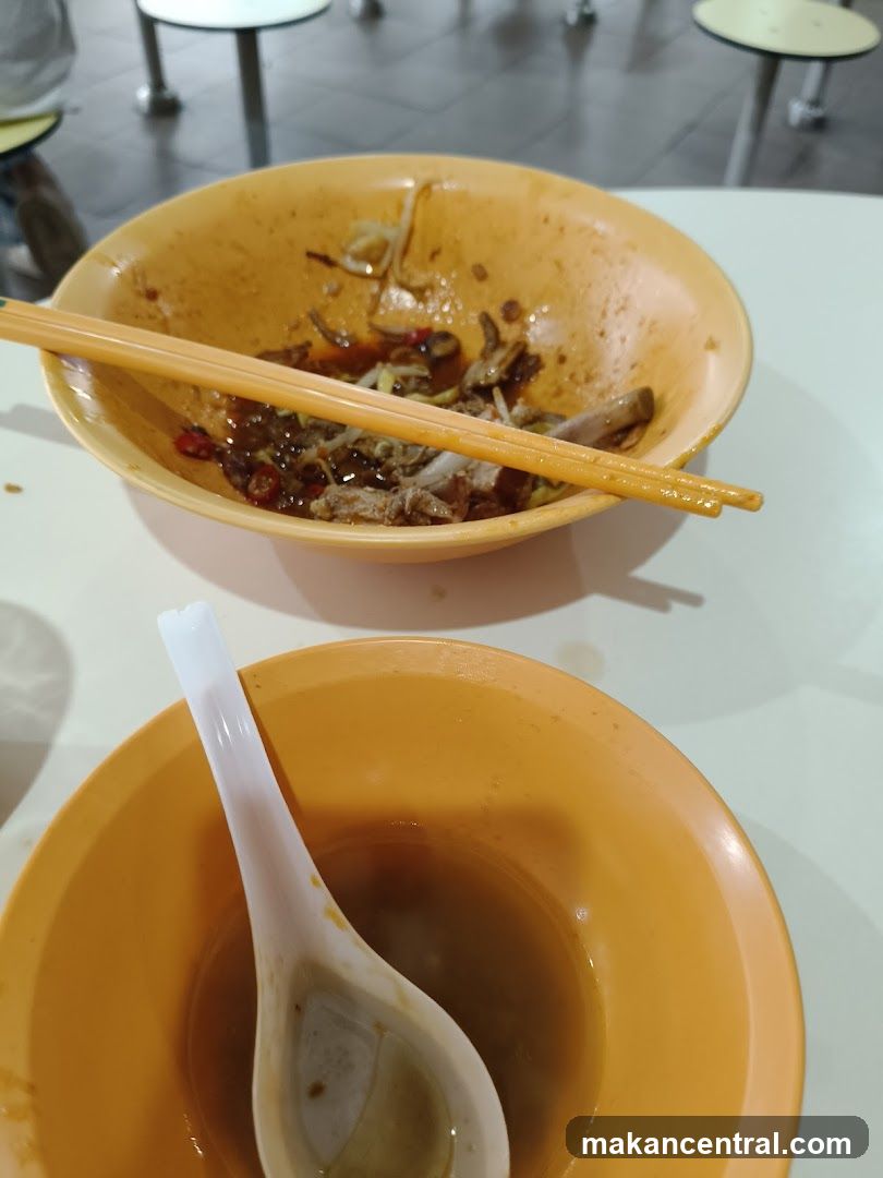 Leftover Food in Bowls