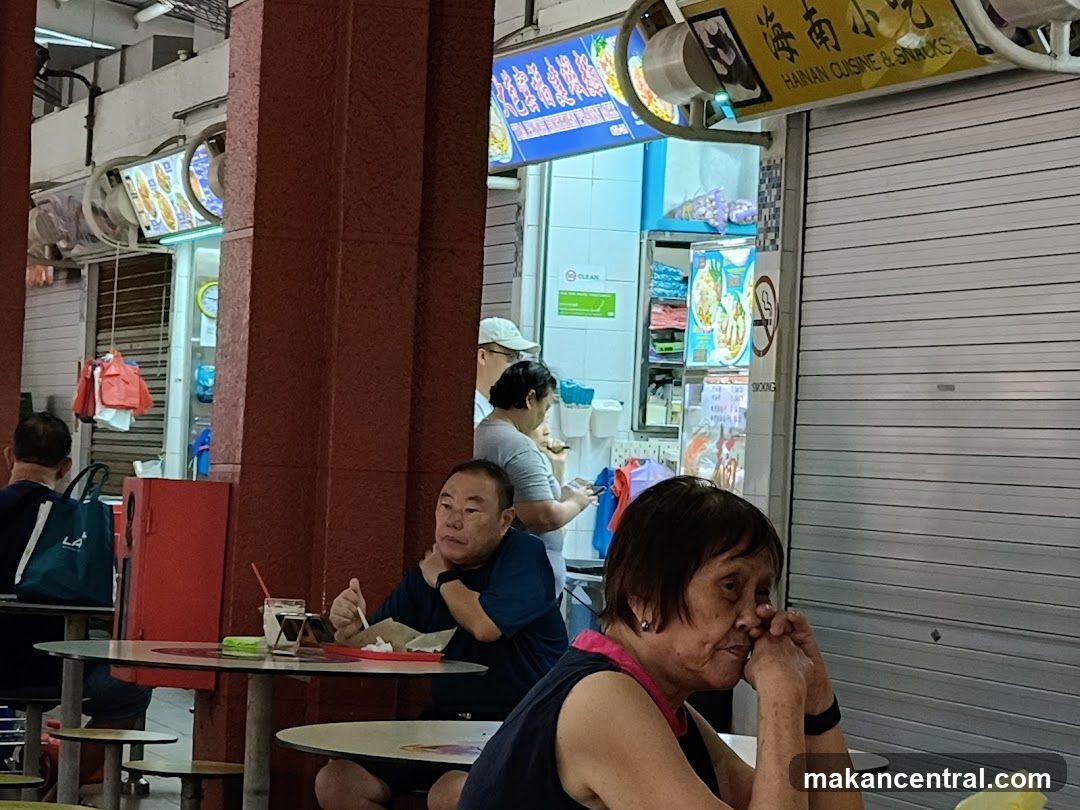 People at Food Stalls