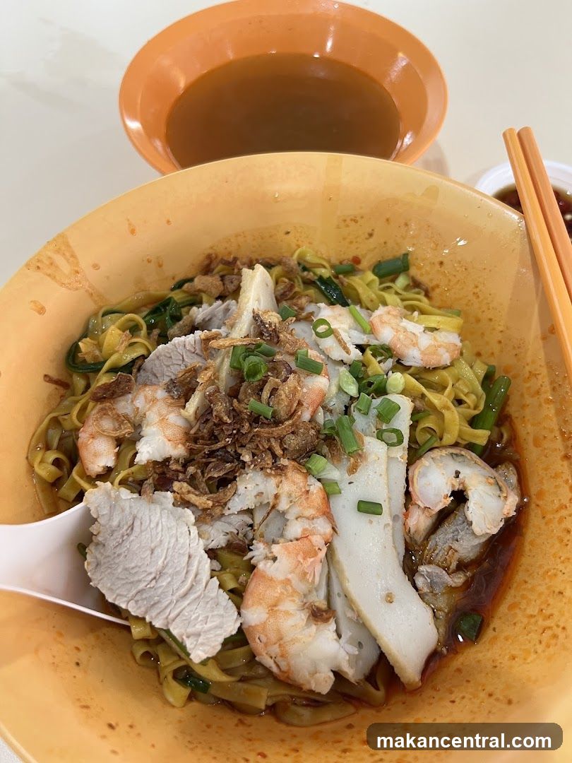Noodles with Shrimp and Pork