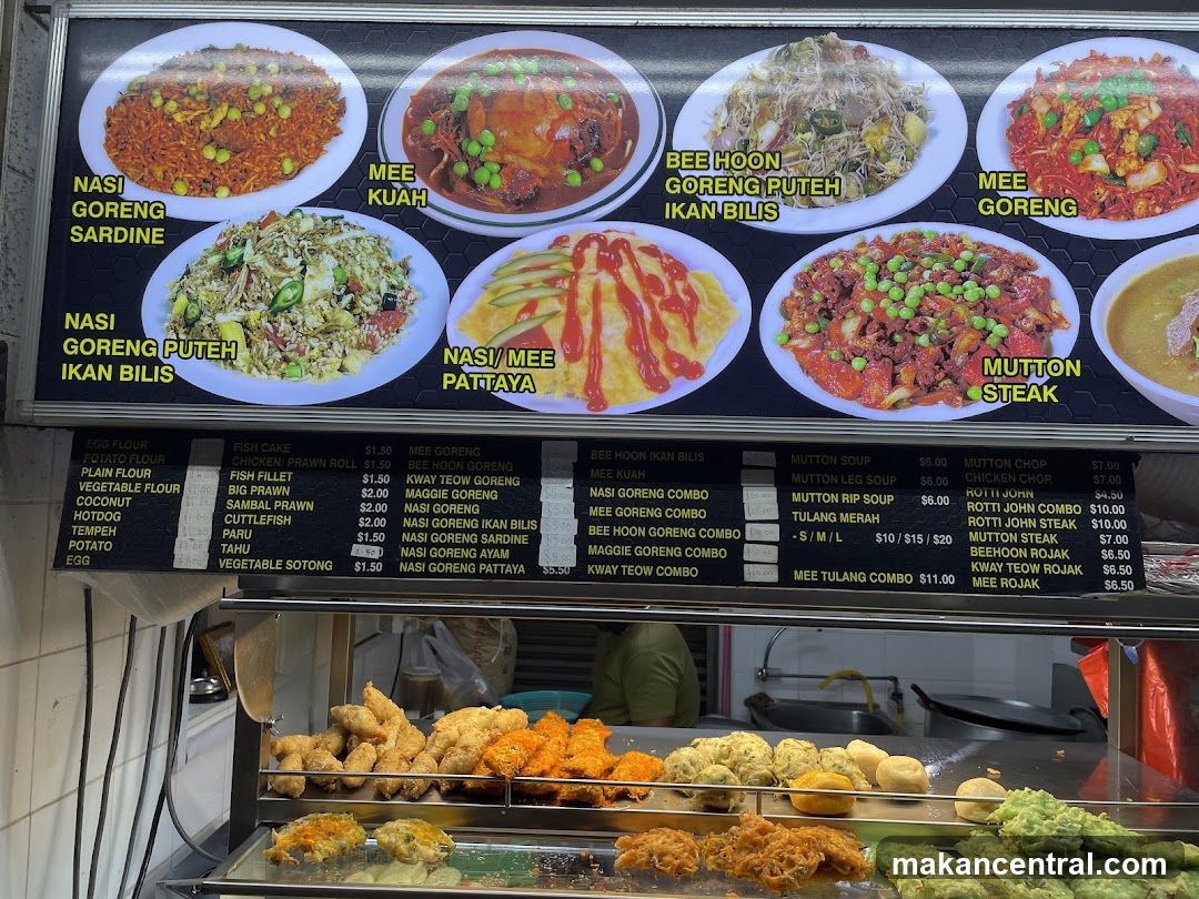 Food Stall Menu